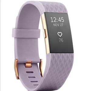 Fitbit Charge 2 • Rose Gold Series • Lavender